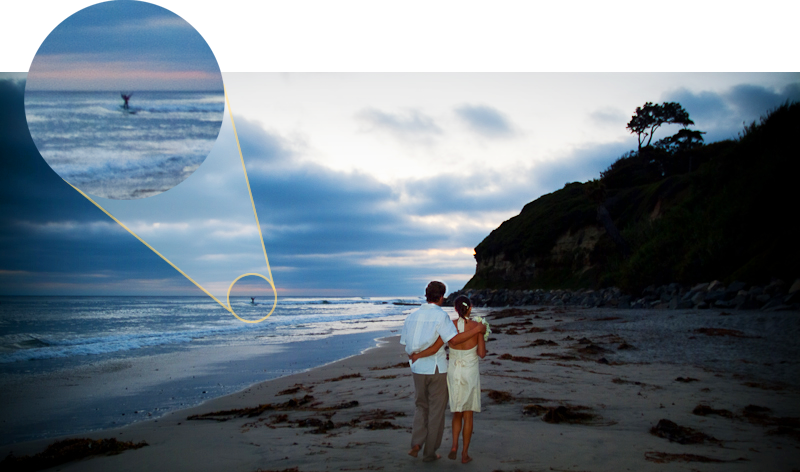 A Welcome Back to San Diego Wedding – Erin & Mike’s Beach Wedding