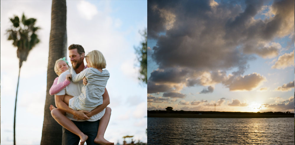 Daughters using the father as a jungle gym. ©William Bay Photographic Arts.
