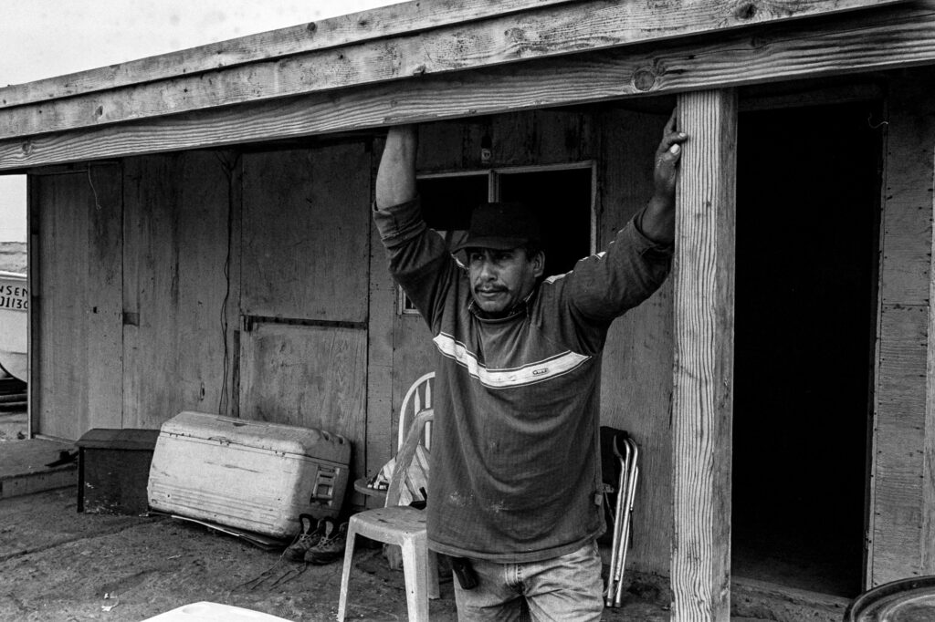 Rosindo provides security for the land, boats and homes of Punta Baja.